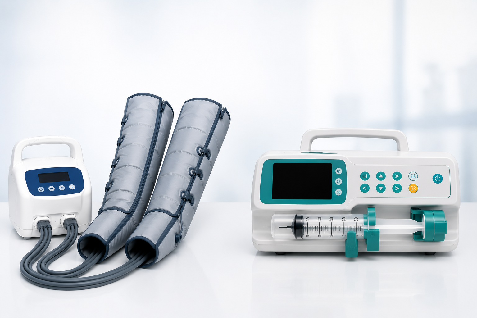 DVT Pumps and Syringe Pumps