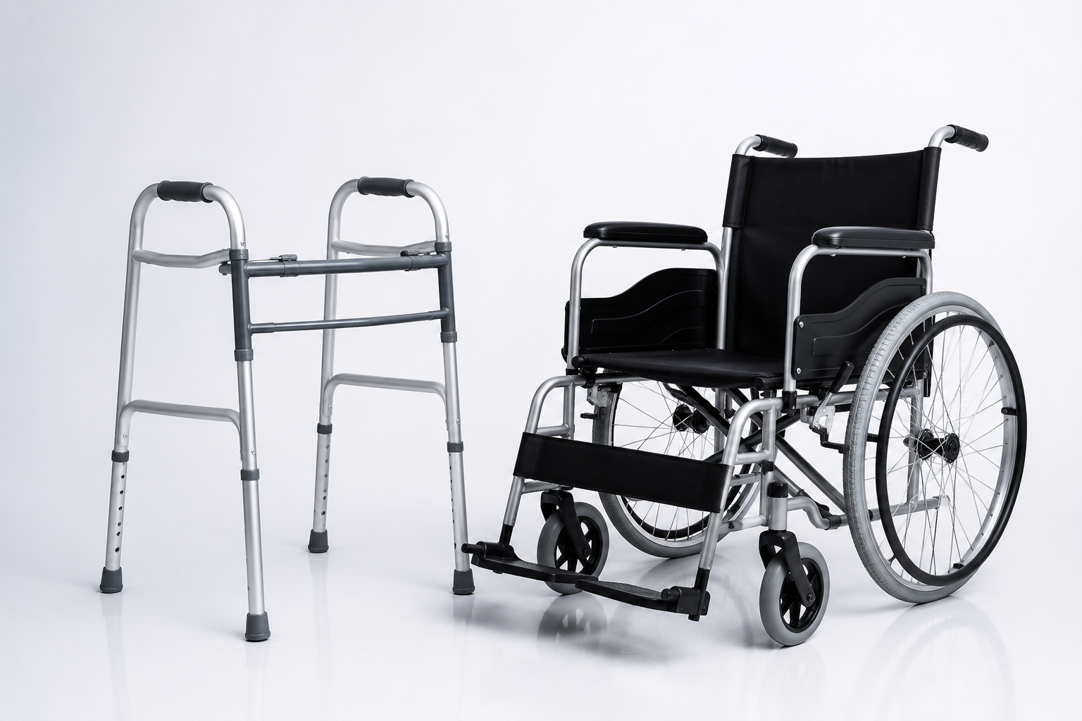 Walkers and Wheelchairs Mobility Support